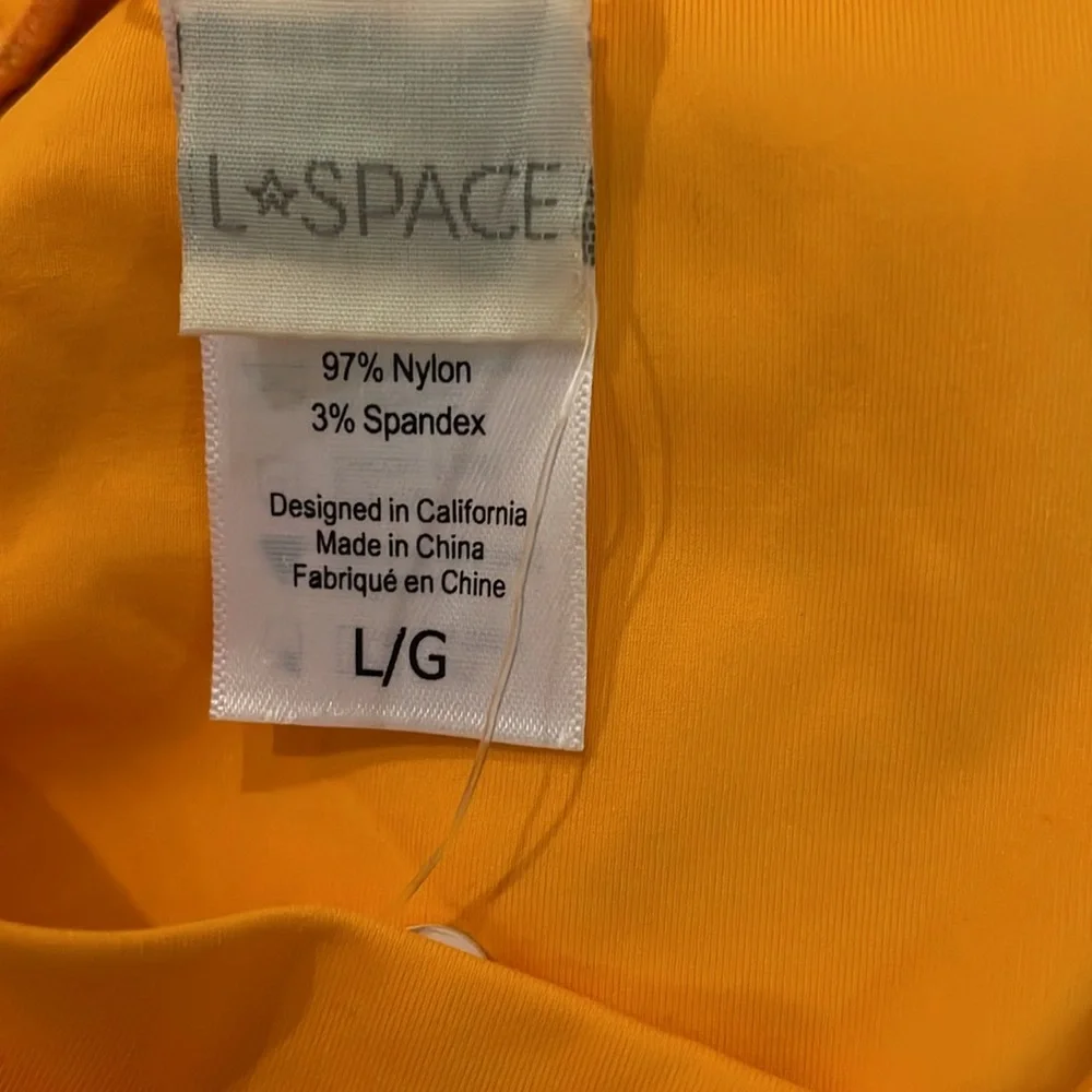 l*space Ribbed Frenchi Bottom Bitsy in Mango‎ Large